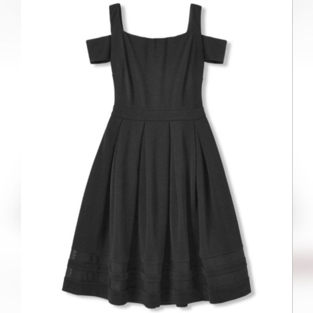Black Cocktail Dress Nicolette Mason